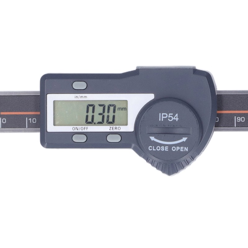 IP54 Horizontal Vernier Caliper LCD Display Digital Linear Scale Measuring