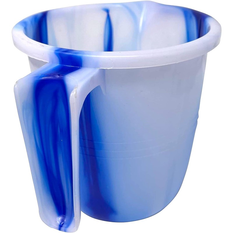 1.5 Litre Blue Plastic Water Jug with Handle - Spout,