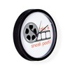 CafePress Sneak Peek 10" Wall Clock for Livingroom, Kitchen, or