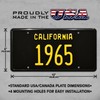 California Vintage Hot Rod | 1965 | Metal Stamped Vanity