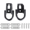 munirater Tow Hook with Hardware Front Black Replacement for F150