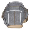 NLQR Driver and Passenger Side Bottom Replacement Seat Covers Tan
