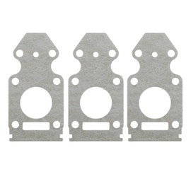 3 Pcs Outboard Water Pump Gasket Standard Plastic Boat Water Pump Base for 2 Stroke 9.9hp 15hp 15F T9.9 4 Stroke F15