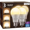 Briignite LED Light Bulbs, 3 Way Light Bulbs 50 100