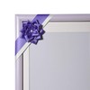 FUJICOLOR Portrait Picture Frame, Ribbon, Purple