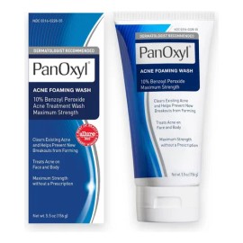 Panoxyl Acné Foaming Wash 10% Peróxido De Benzoilo 156 G