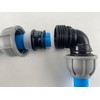 mdpe Elbow polyethylene Compression Fittings for mdpe Water Supply Pipe