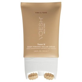 VOESH Crema En Rodillo, Belleza Vegana, Crema Corporal, Masaje Linfático, Crema Tonificante, Hidratante Para La Piel, Loción Corporal (Tone'D)