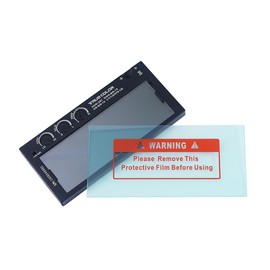 2x4 Auto Darkening Welding Lens True Color Technology,Variable Shade 5-13,Solar and Lithium Powered,for TIG MIG Stick Welding Helmet Replacement