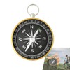 Compass Navigation with Keychain, Portable Hiking Compass Adjustable Declination Orienteering