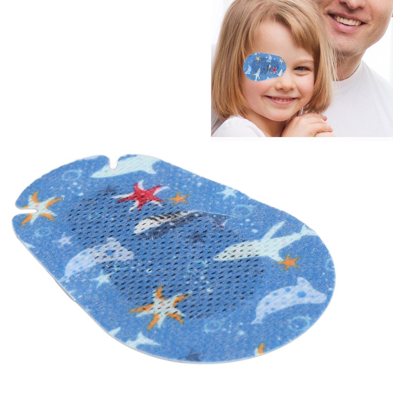 40pcs Adhesive Eye Patch Breathable Adults Kids Lazy Amblyopia Eyepatch
