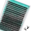 Lash Clusters Wispy 320PCS Eyelash Extension 40D Cluster Lashes Individual