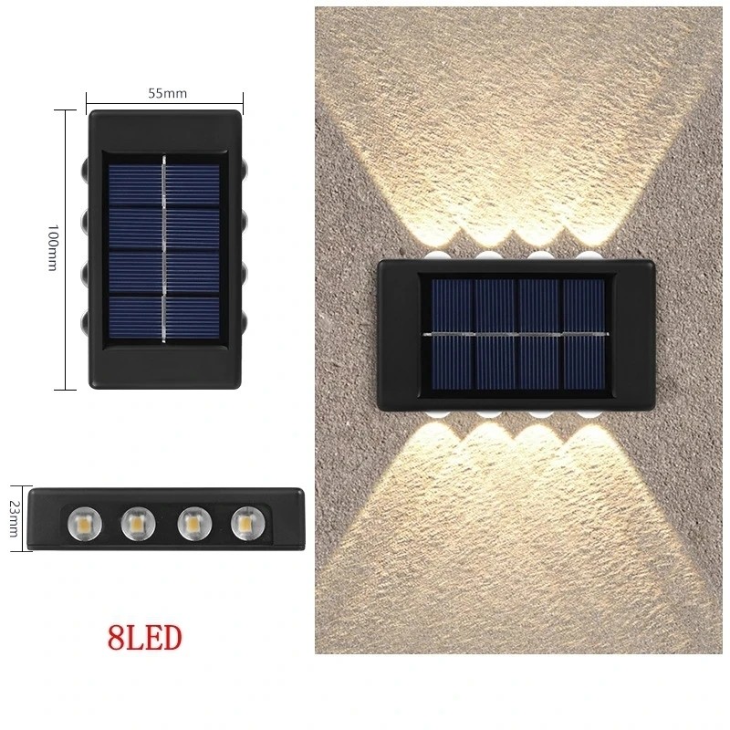 Solar Wall Lights for Outdoor Lighting – Up & Down