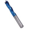 Milling Cutter CNC Spiral Router Bit 3 Flute Tungsten Steel
