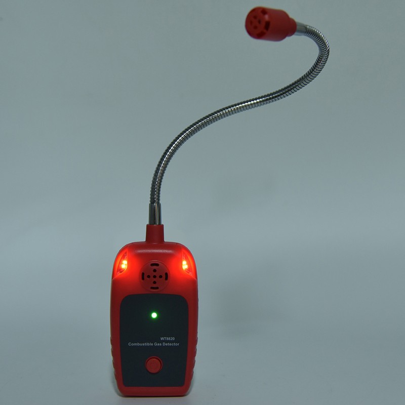 WT8820 Portable Combustible Gas Detector Leakage Natural Gas Sensor Alarm