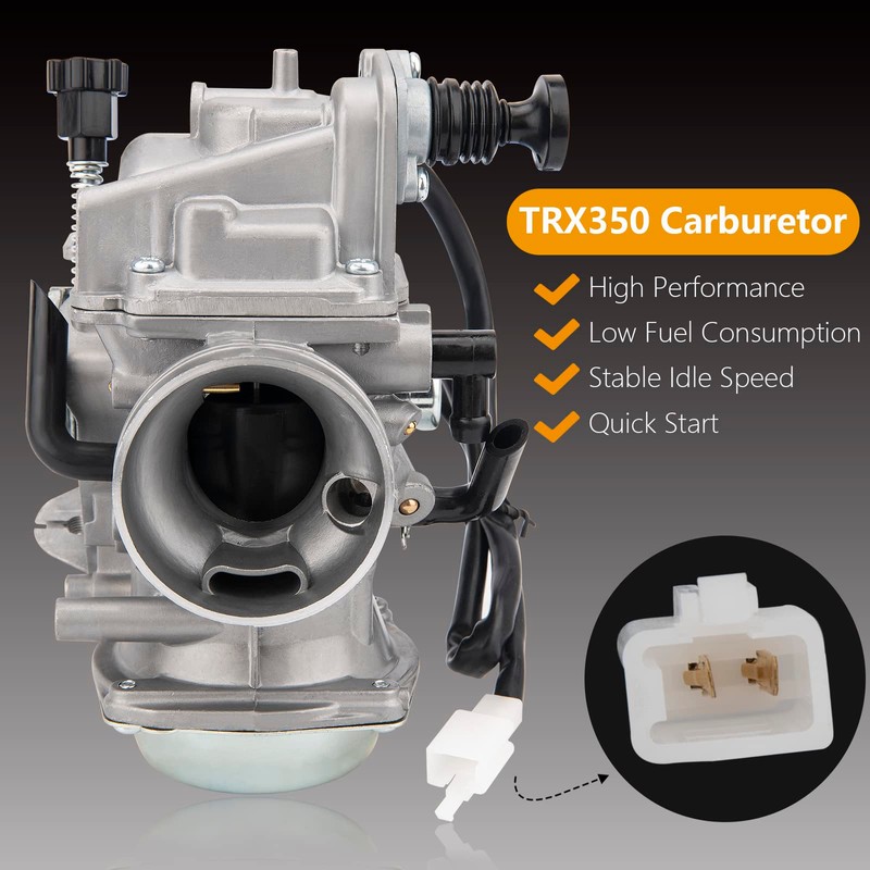 TRX350 Carburetor for Honda Rancher 350 TRX350TM TRX350TE 350ES 350FE