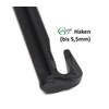 Aldi Hook Nails up to 5.5 mm Cable Compatible with