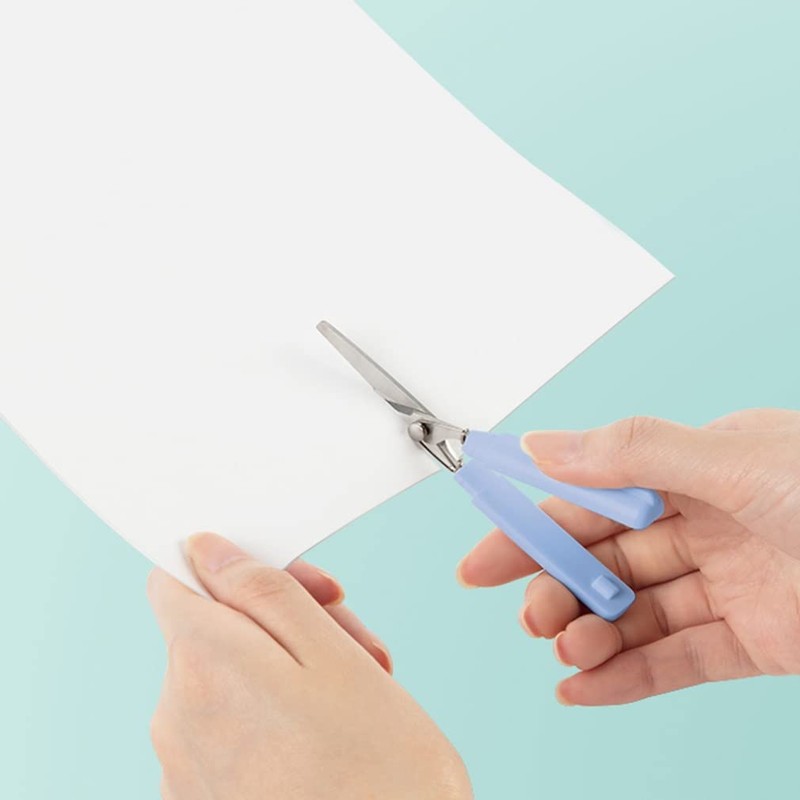 Sunstar Stationery Scissors Portable Clear Color White S3720977