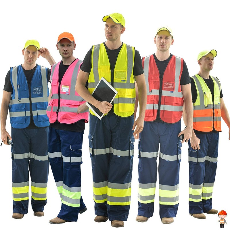 A-SAFETY Orange SMALL Safety VestS