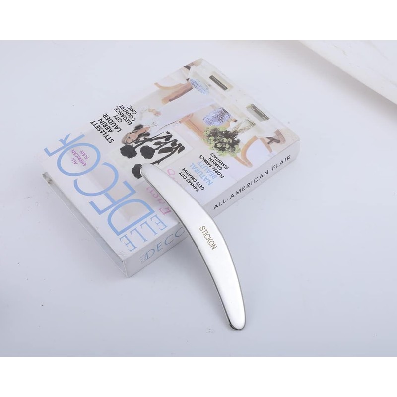 STICKON Medical Grade Stainless Steel Gua Sha Set 2pcs Scraping