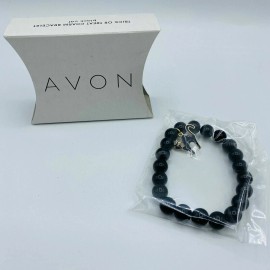 Avon Trick or Treat Charm Bracelet Black Cat