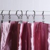 Yitaocity 50Pcs Stainless Sliver Metal Sprung Curtain Alligator Clips Hook
