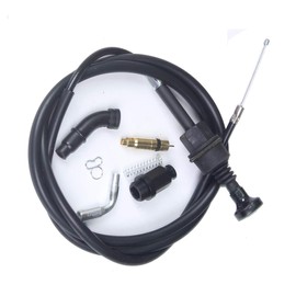 Unifizz Carburetor For Honda TRX 350 Rancher 350 2000-2006 Plunger Choke Starter Valve Choke Cable Kit