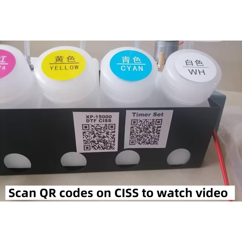 XP-15000 DTF CISS Continuous Ink Supply System with White Ink