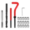 20 Pieces Metric M9 x 1.25 mm Thread Repair Insert