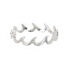Pura Vida Silver Wave Band Ring - .925 Sterling Silver,