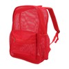 Mesh Backpack Heavy Duty Lightweight Large Capacity Washable See Through