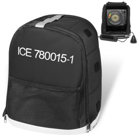 Bonbo 780015-1 Carrying Case for Humminbird ICE Flasher ICE 35, ICE 45, ICE 55 Models, CC ICE Fishing Flasher Soft Sided Carrying Case Storage Travel Bag for Portable GPS Navigator