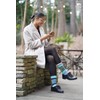 Solmate Socks - Mismatched Crew Socks; Made in USA; Ocean