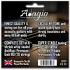 Adagio Premium Acoustic Guitar String Set ANTIRUST 12-53
