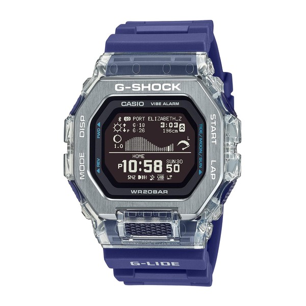 Casio Men's Digital Quartz Watch with Plastic Strap GBX-100S-2ER