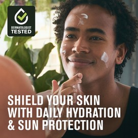 Every Man Jack Men's Mineral Face Lotion w/Broad Spectrum SPF 30 Sunscreen w/Zinc Oxide - Dermatologist Tested UVA/UVB Protection - Daily Moisturizer to Protect & Relieve Dry Skin - 2 Fl Oz (2 Pack)