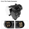 X AUTOHAUX 13 to 7 Pin Trailer Connector Trailer Adapter