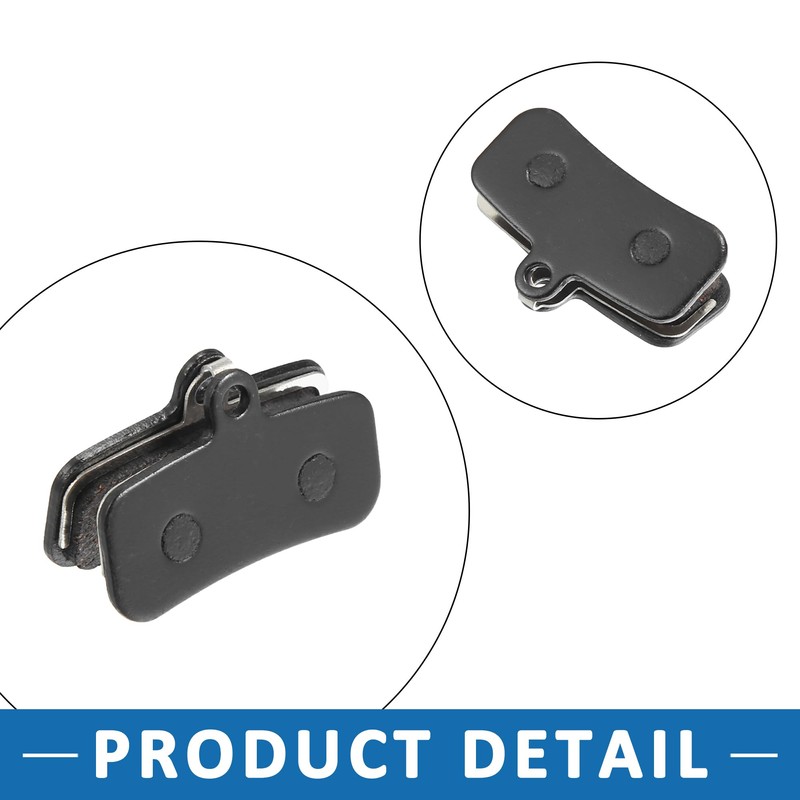 A ABSOPRO Disc Bike Brake Pads with Split Pin for