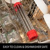 Total Rack, Expands 10" to 21", 10-Inch-Wide Multipurpose Over-Sink Dish-Drying