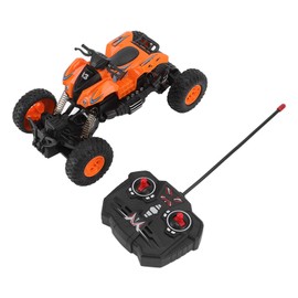 Remote Control Quad Bike 4 Way 1/18 Scaled RC Off Road Crawler for 6 Years Old Above Boys