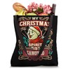 Samoyed My Christmas Spirit Dog Santa Claus Elf Reindeer Tote