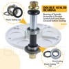BOSFLAG Pre-Greased 1001046 Spindle Replaces Murray 492574MA Spindle Assembly 1001046