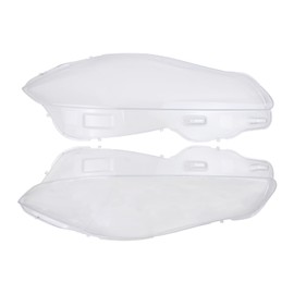 ApplianPar Front Left and Right Side Headlight Lens for Jaguar XJ XJL 2010-2019 Headlamp Cover Shell Clear