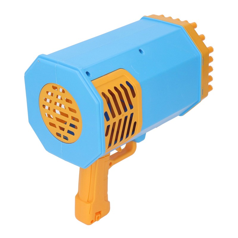 Bubble Blower Blue 69 Holes Unique Appearance Portable Stable Highly