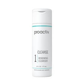 Proactiv Acne Cleanser - Benzoyl Peroxide Face Wash and Acne Treatment - Daily Facial Cleanser and Hyularonic Acid Moisturizer with Exfoliating Beads - 90 Day Supply, 6 Fl Oz