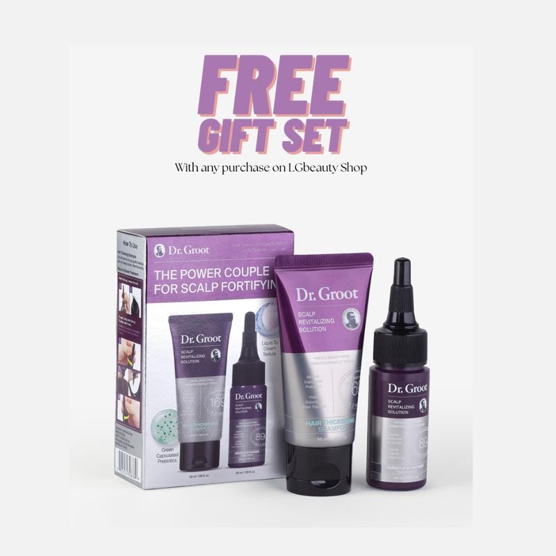 Dr. Groot Scalp Revitalizing Solution Hair Thickening Shampoo Conditioner Fuller
