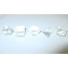Jet International Quartz Crystal Sacred Geometry Sets 5 Stone Platonic
