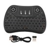 Mini Wireless Keyboard Touchpad Combo ABS Rechargeable Portable Remote Control