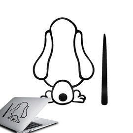 Funny Dog Moving Tail Decal | Waterproof Removable Rear Window Decal - Bumper Stickers Decals Cute Automotive Exterior Accessories