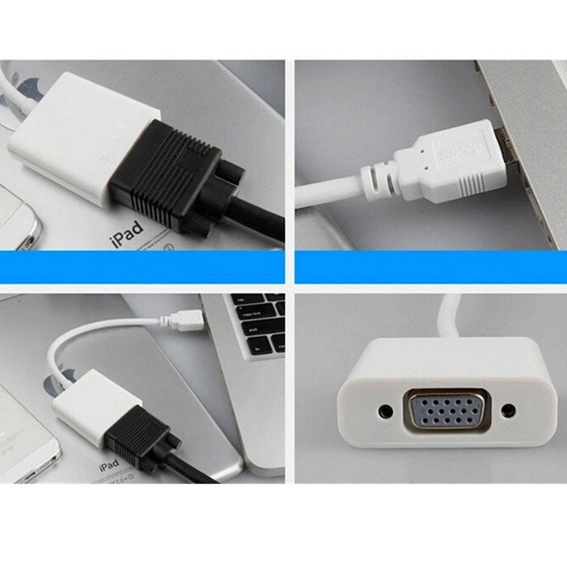 USB to VGA (Black)